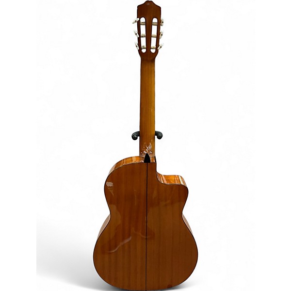 Used Cordoba C5CE Left Handed Natural Nylon String Acoustic Guitar