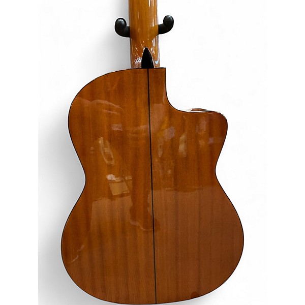 Used Cordoba C5CE Left Handed Natural Nylon String Acoustic Guitar