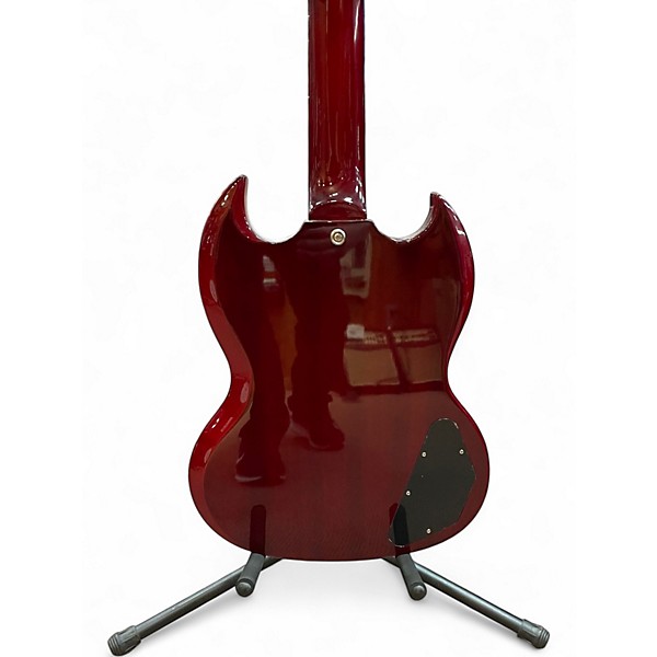 Used Epiphone SG Pro LEFTY Cherry Solid Body Electric Guitar