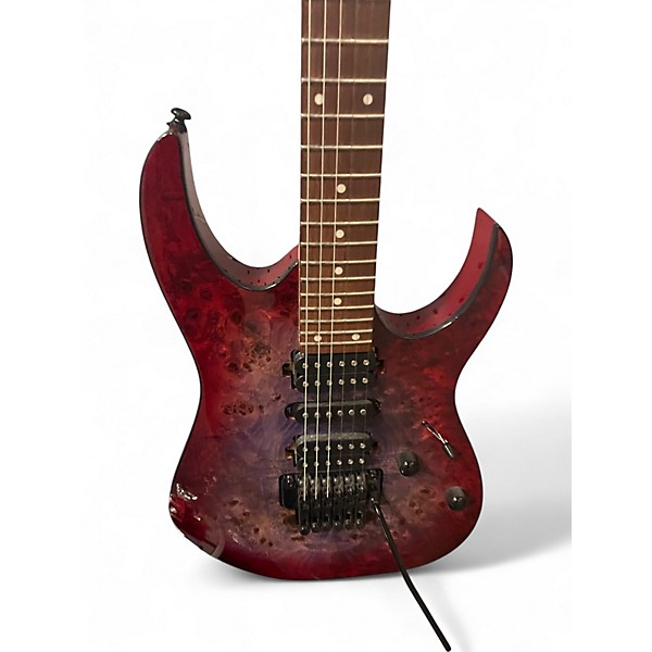 Used Ibanez RG470PB RED ECLIPSE BURST Solid Body Electric Guitar