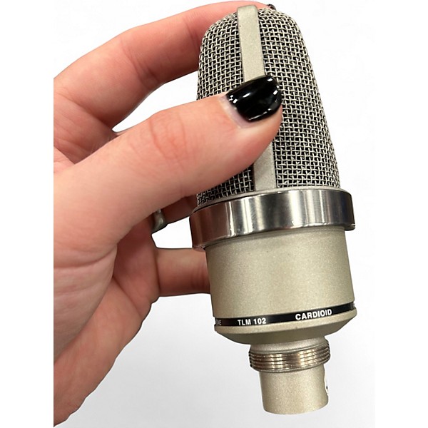 Used Neumann TLM102 w/Shockmount Condenser Microphone