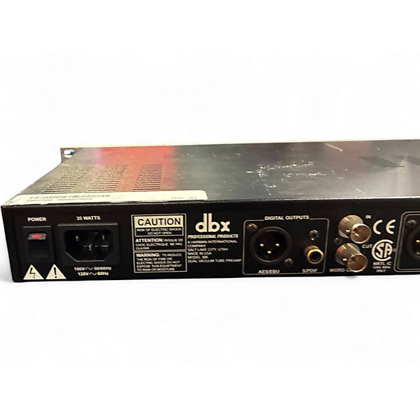 Used dbx 386 Dual-Vacuum Tube Microphone Preamp
