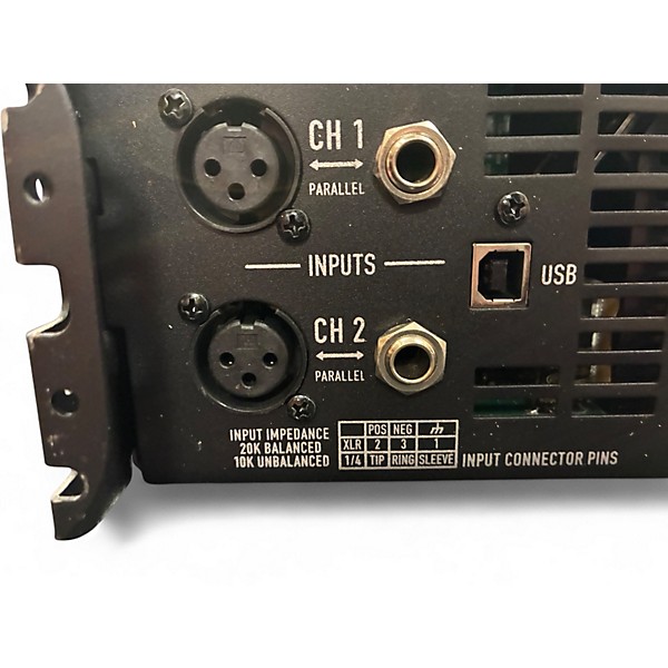 Used QSC GXD8 Power Amp
