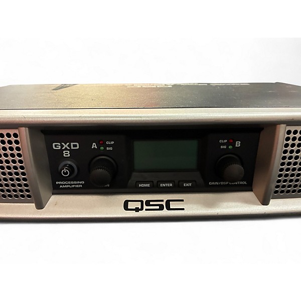 Used QSC GXD8 Power Amp