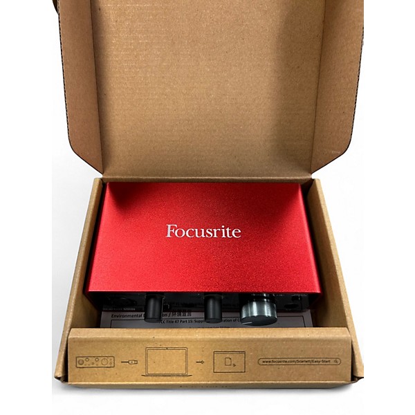 Used Focusrite Scarlett Solo Gen 3 Audio Interface