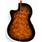 Used Cordoba Fusion 12 Exotic Top Brown Sugar Burst Classical Acoustic Electric Guitar