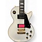 Used 2021 Epiphone Les Paul Custom Alpine White Solid Body Electric Guitar