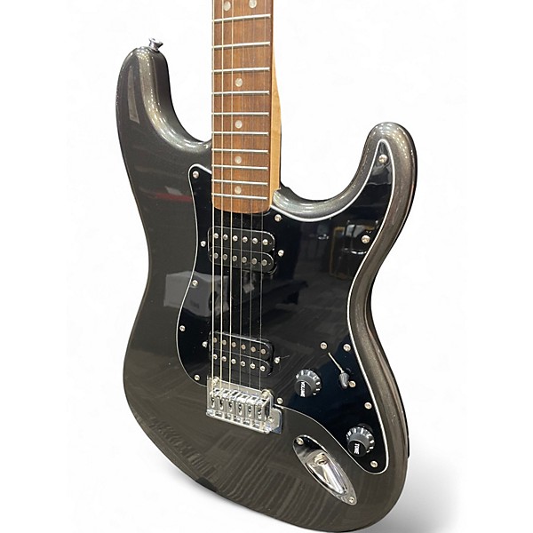 Used Squier Contemporary Stratocaster HH Gunmetal Gray Solid Body Electric Guitar