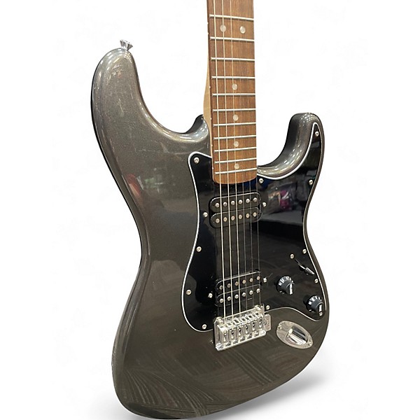 Used Squier Contemporary Stratocaster HH Gunmetal Gray Solid Body Electric Guitar