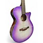 Used Ibanez AEG70 TRANSPARENT VIOLET SUNBURST Acoustic Electric Guitar