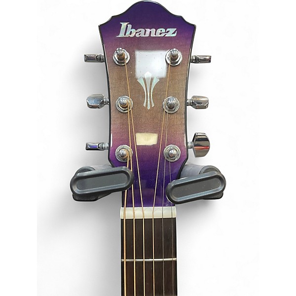 Used Ibanez AEG70 TRANSPARENT VIOLET SUNBURST Acoustic Electric Guitar