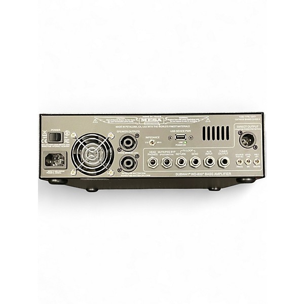 Used MESA/Boogie Subway WD800 Bass Amp Head