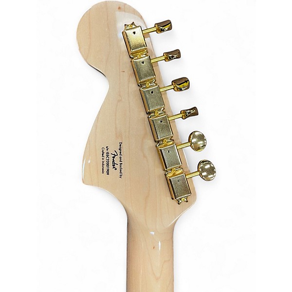 Used Squier 40th Anniversary Stratocaster Sienna Sunburst Solid Body Electric Guitar