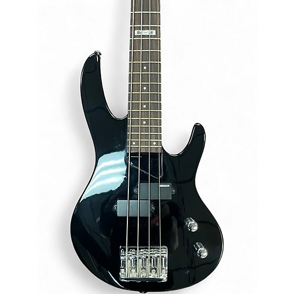 Used ESP LTD B4JR Short Scale 4 String Black Electric Bass Guitar
