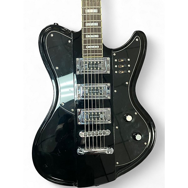 Used Schecter Guitar Research Ultra VI Black Electric Bass Guitar