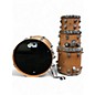 Used DW 4 Piece Collector's Series Satin Natural  Drum Kit thumbnail