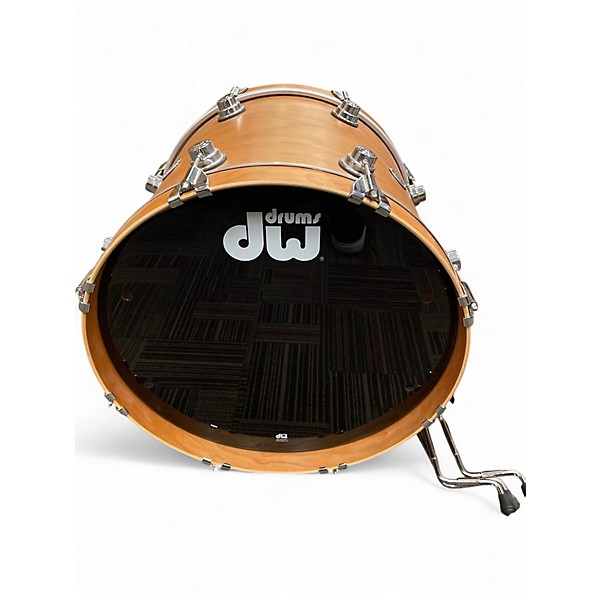 Used DW 4 Piece Collector's Series Satin Natural  Drum Kit