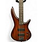 Used Ibanez SR500A Mahogany Brown Burst Electric Bass Guitar
