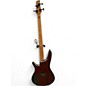 Used Ibanez SR500A Mahogany Brown Burst Electric Bass Guitar