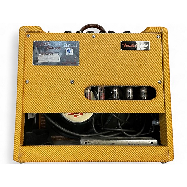 Used Fender Blues Junior Limited Edition Tweed 15W 1x12 Tube Guitar Combo Amp