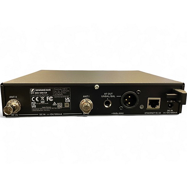 Used Sennheiser EW500 G4 KK205 AW+ Handheld Wireless System