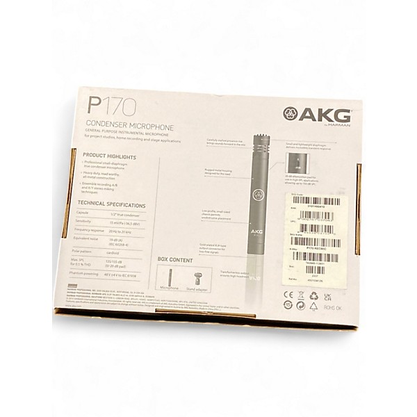 Used AKG P170 Project Studio Condenser Microphone
