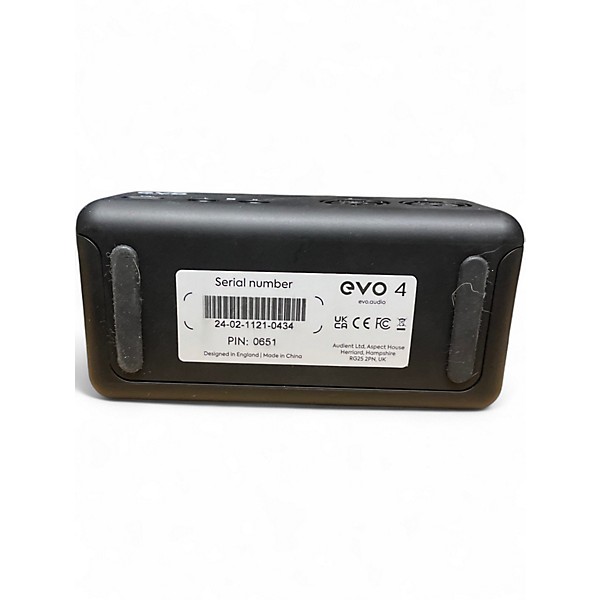 Used Audient evo 4 Audio Interface