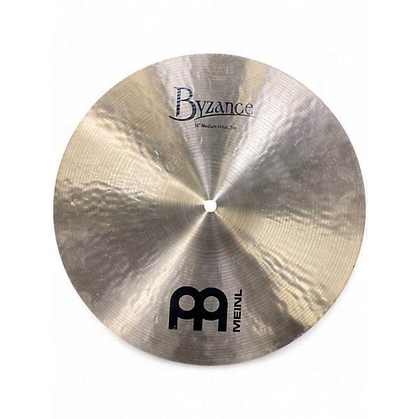 Used MEINL 14in Byzance Medium Hi Hat Pair Cymbal