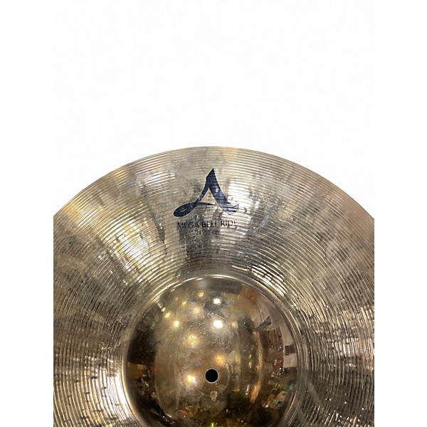 Used Zildjian 21in A COSTUM MEGA BELL Cymbal