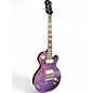 Used 2014 Epiphone 1956 Reissue Les Paul Trans Purple Solid Body Electric Guitar thumbnail