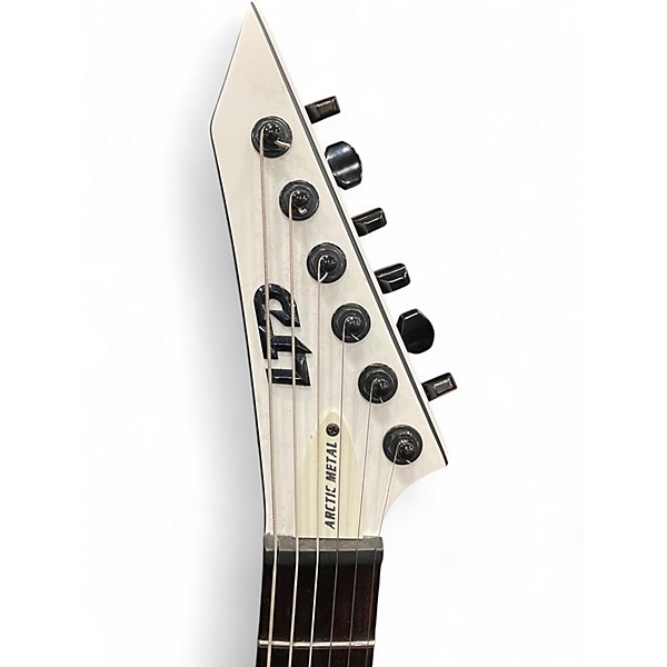Used ESP LTD M-HT Arctic White Solid Body Electric Guitar