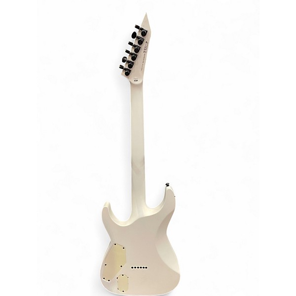 Used ESP LTD M-HT Arctic White Solid Body Electric Guitar