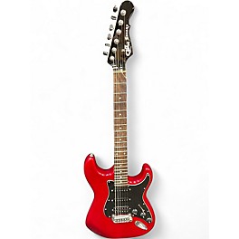 Used G&L Tribute Legacy Trans Red Solid Body Electric Guitar