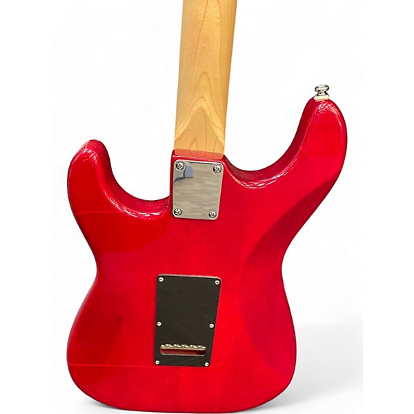 Used G&L Tribute Legacy Trans Red Solid Body Electric Guitar
