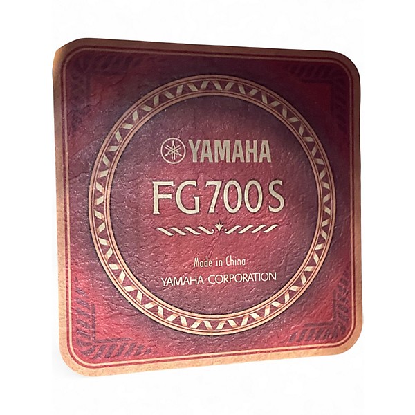 Used Yamaha FG700S Natural Acoustic Guitar