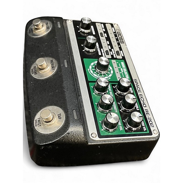 Used BOSS SPACE ECHO RE202 Effect Pedal Package