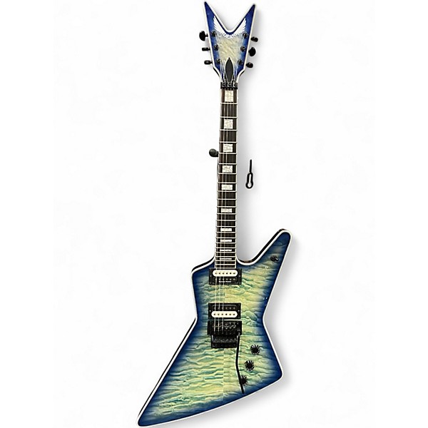 Used Dean Z SELECT FLOYD ROSE OCEAN BURST Solid Body Electric Guitar