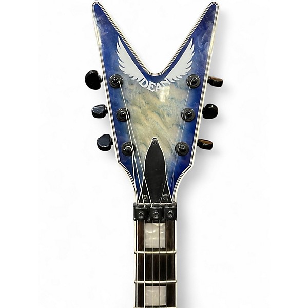 Used Dean Z SELECT FLOYD ROSE OCEAN BURST Solid Body Electric Guitar