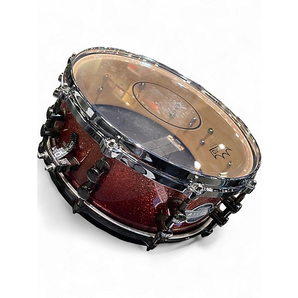 Used SONOR 14in ASCENT SNARE BEECH SHELL Red Drum