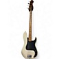 Used Fender Dee Dee Ramone Precision Bass White Electric Bass Guitar thumbnail