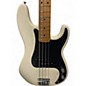 Used Fender Dee Dee Ramone Precision Bass White Electric Bass Guitar