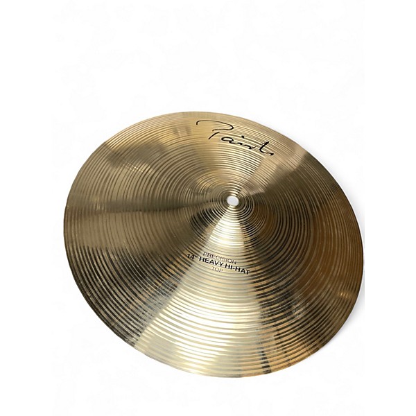 Used Paiste 14in SIGNATURE PRECISION HEAYY HI HAT Cymbal