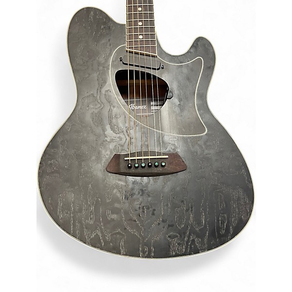 Used Ibanez TCM50 Talman Black Acoustic Electric Guitar