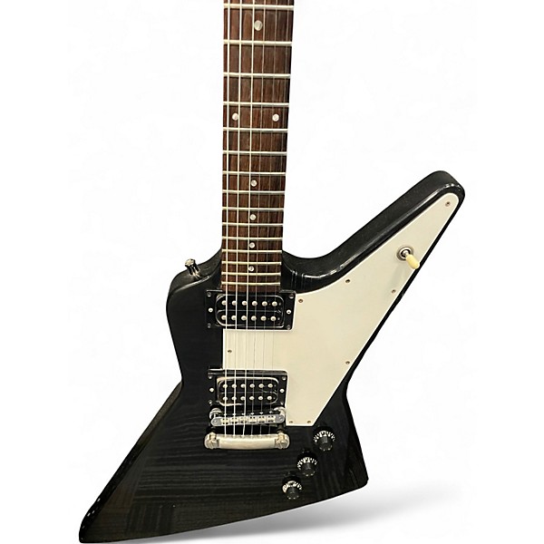 Vintage 1983 Gibson Explorer Black Solid Body Electric Guitar