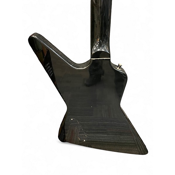 Vintage 1983 Gibson Explorer Black Solid Body Electric Guitar