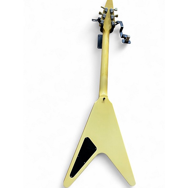 Vintage 1988 Gibson Flying V Antique White Solid Body Electric Guitar