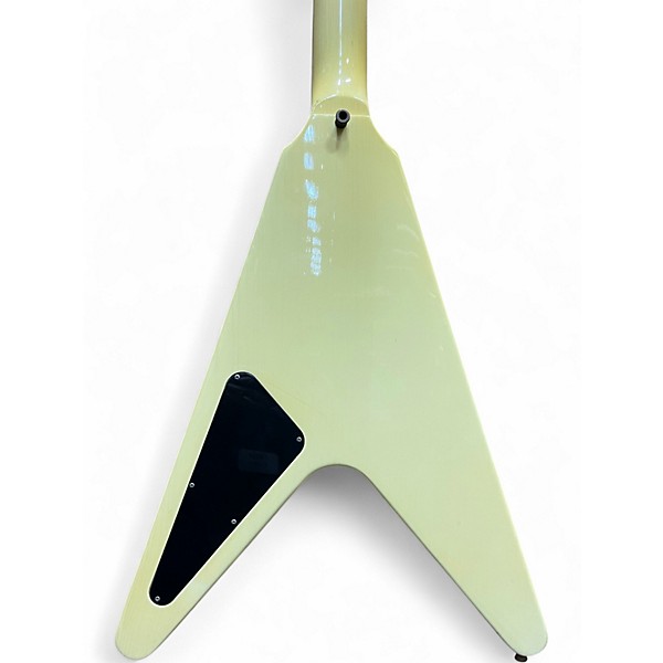 Vintage 1988 Gibson Flying V Antique White Solid Body Electric Guitar