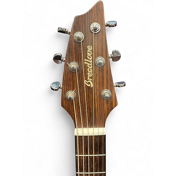 Used Breedlove Pursuit Concert Natural Acoustic Electric Guitar