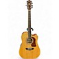 Used Washburn HD10SCE Natural Acoustic Electric Guitar thumbnail