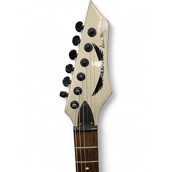 Used Dean Dave Mustaine VMNTX SILVER Solid Body Electric Guitar